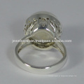 Rainbow Moonstone Gemstone 925 Sterling Silver Ring Jewelry